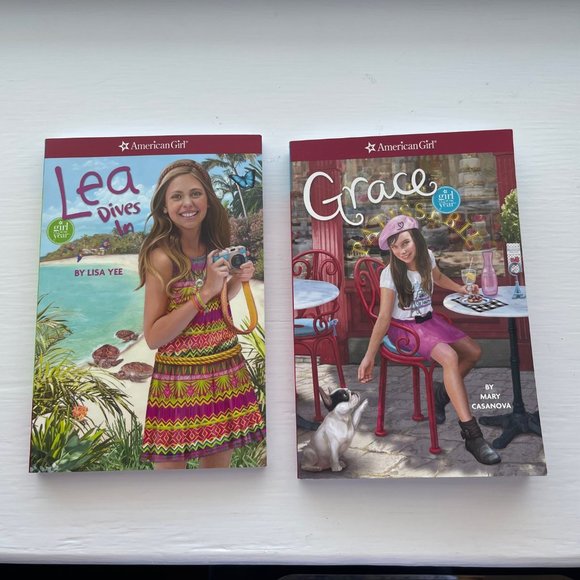 American Girl Paperback Books Grace and Lea Dives In - Picture 1 of 9